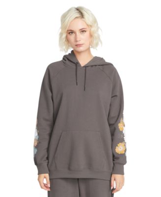 Volcom - Juniors' Truly Stoked Oversized Pullover Hoodie