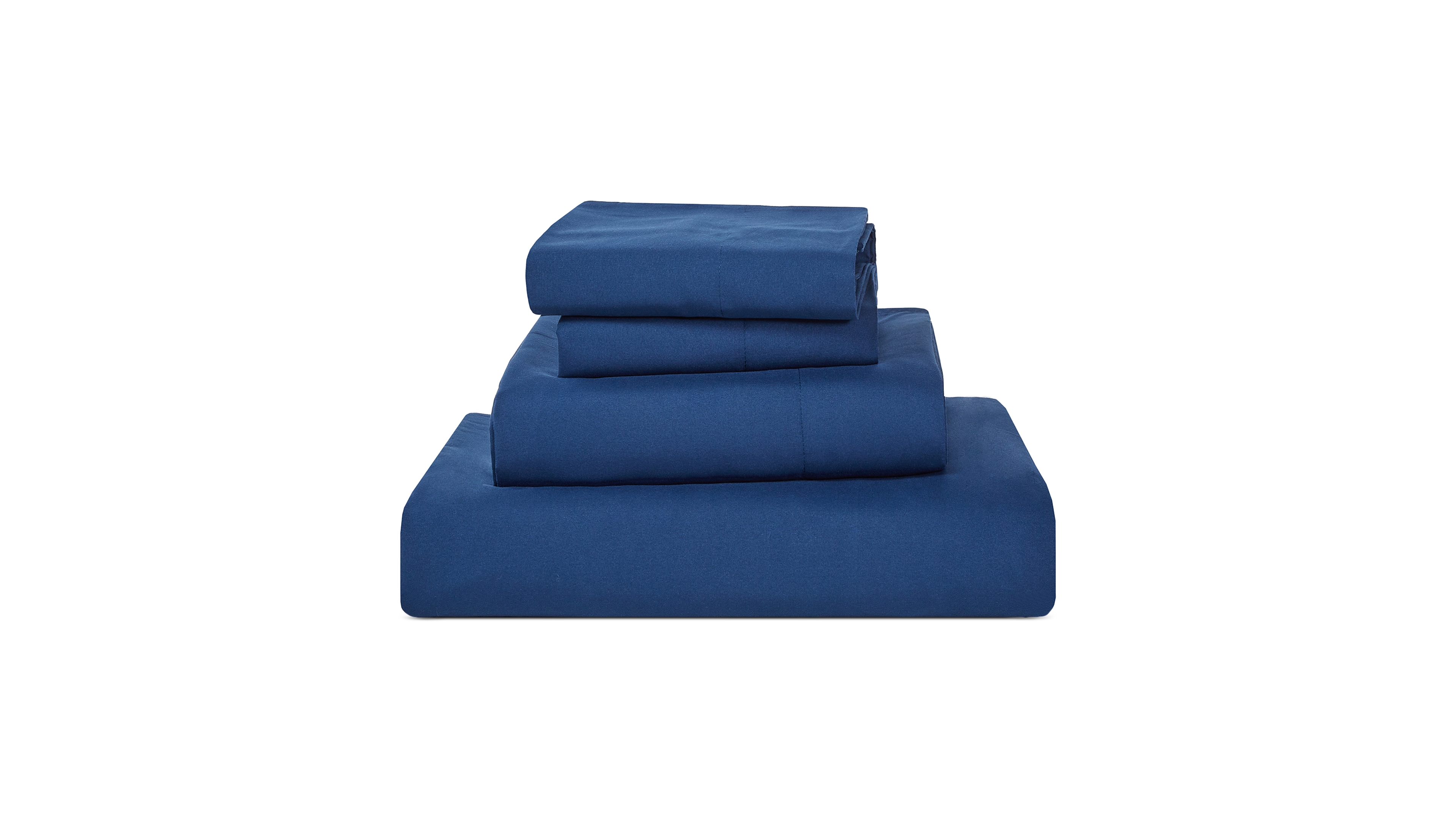 Sunham Microfiber Easy Care Solid 4-Pc. Sheet Set, Queen