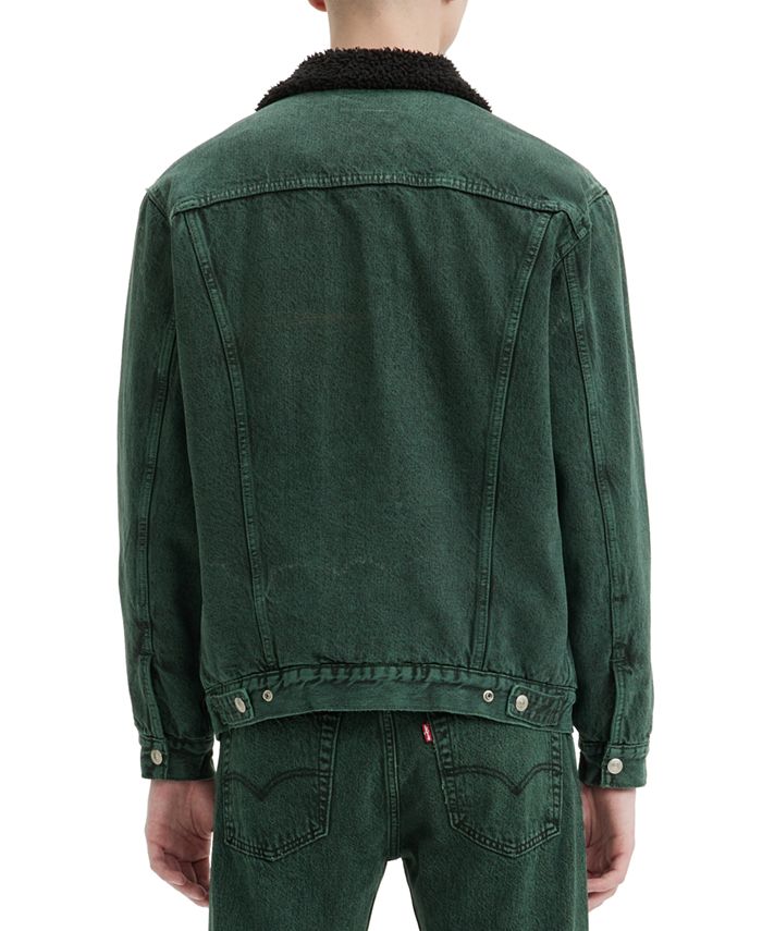 Macys levis hotsell sherpa jacket