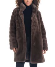Coats with faux fur lining