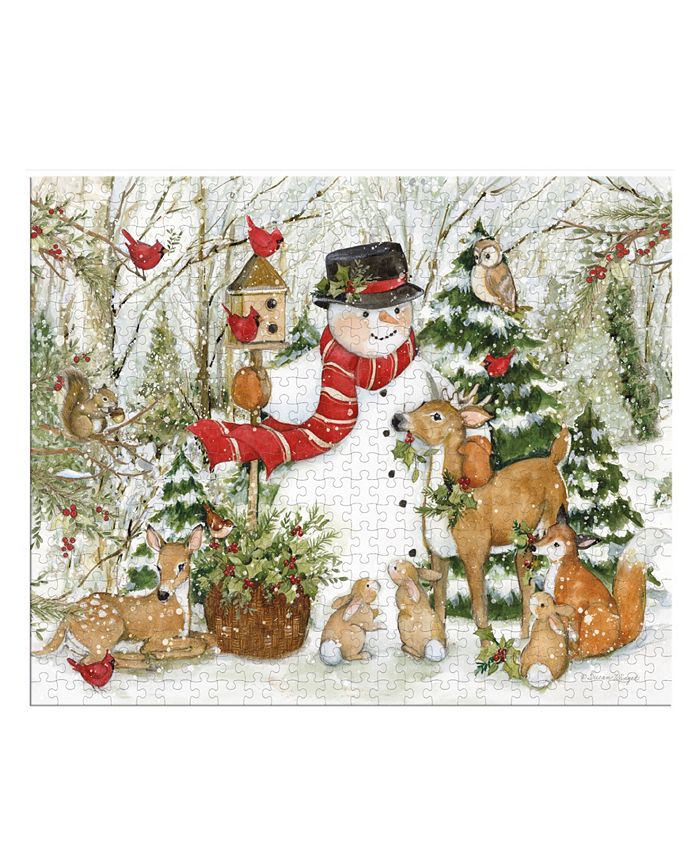 Lang Wood Land Snowman Advent Calendar Puzzle Macy #39 s