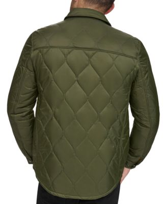 Men's Onion Quilted Shirt Jacket