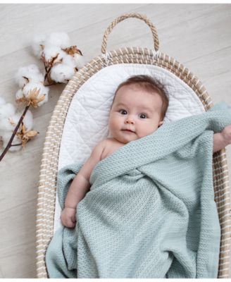 Baby Boys or Baby Girls Cotton Cellular Blanket