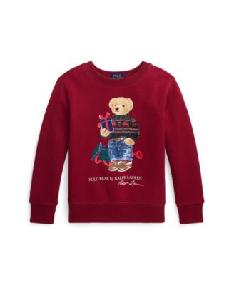 Macy's polo bear sweater best sale