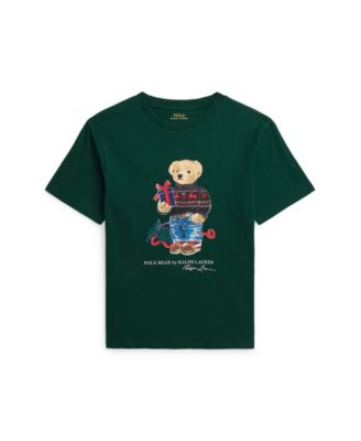 Big Boys Polo Bear Cotton Jersey T-shirt