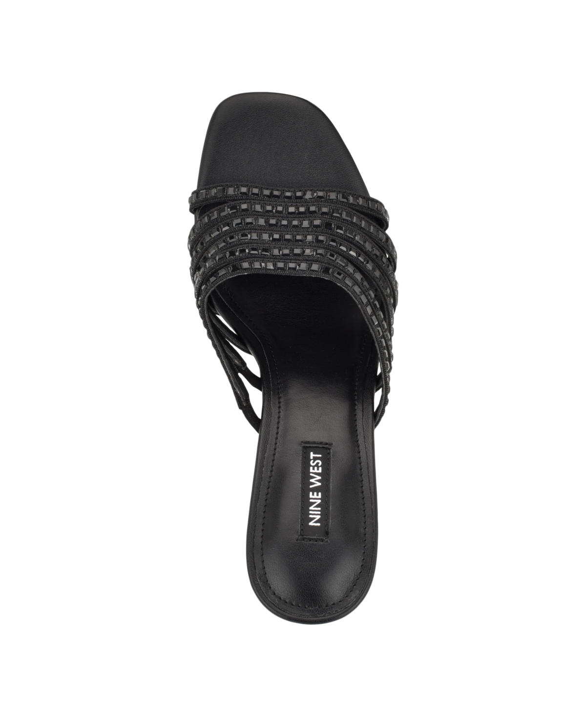 Nine West Women's Frisky Slip-On Embellished Dress Sandals