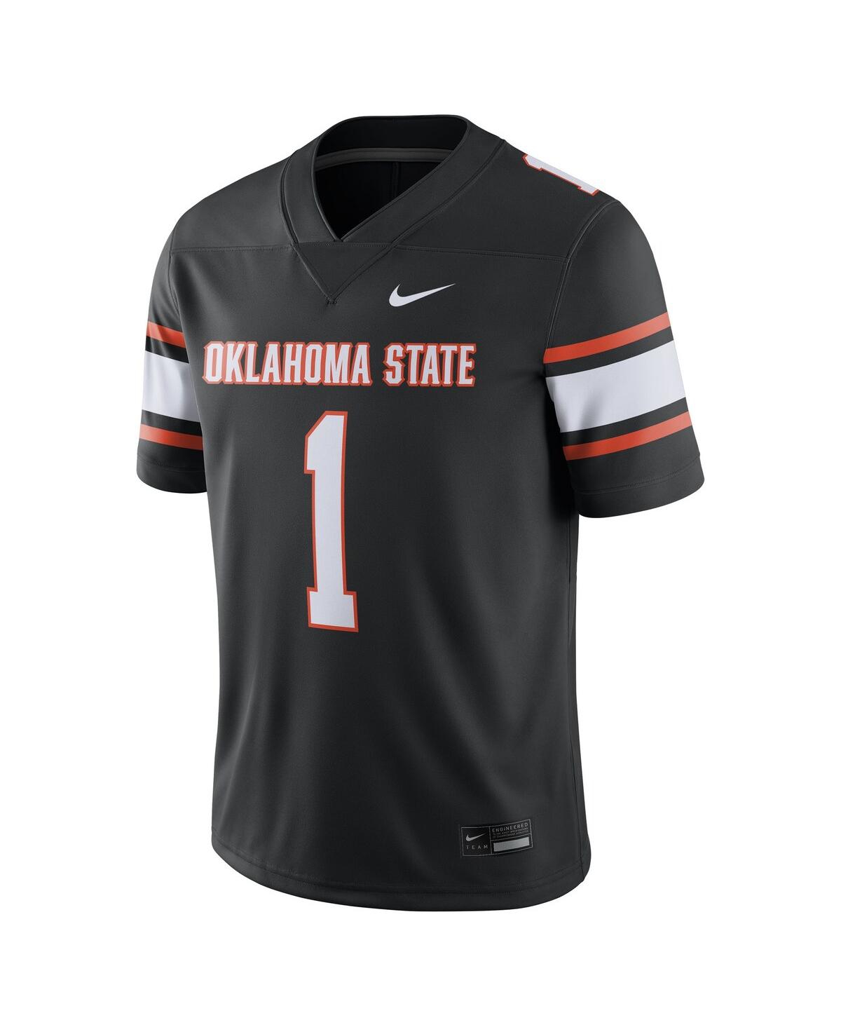 Men's Nike #1Oklahoma State Cowboys Game Jersey - Black