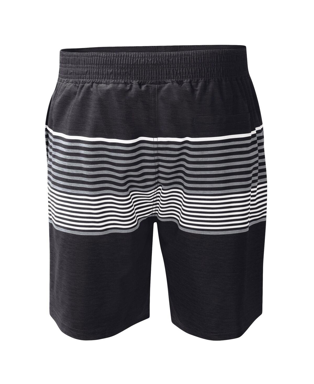 Shop G-iii Sports By Carl Banks Men's  Black San Francisco Giants Coastline Volley Swim Shorts