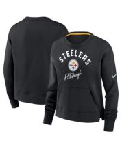 Men's Pittsburgh Steelers Mitchell & Ness Black Just Don Gold Rush