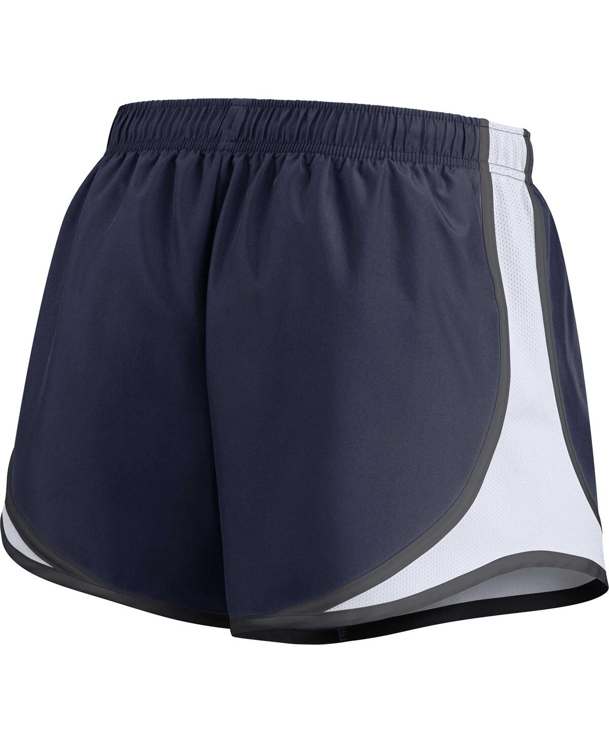 Nike Women's  Navy Seattle Seahawks Performance Tempo Shorts In Navy