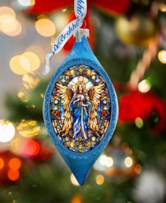 Angel of the Sea Drop Christmas Mercury Glass Ornaments G. DeBrekht