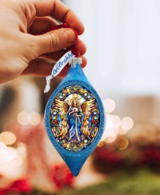 Angel of the Sea Drop Christmas Mercury Glass Ornaments G. DeBrekht