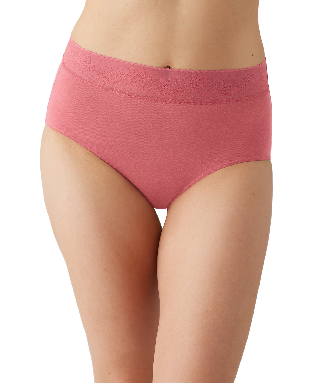Shop Wacoal Women's Comfort Touch Brief Underwear 875353 In Baroque Rose