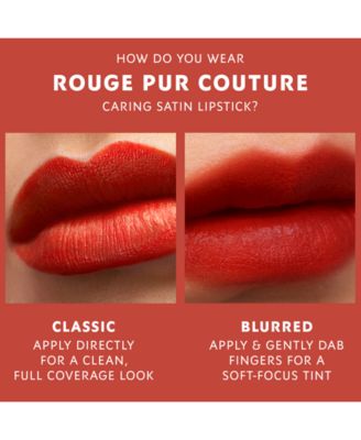 Rouge Pur Couture Satin Lipstick