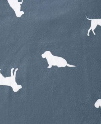 Advanced Water Resistant Pets Print Comfort Throw, 50" x 80"