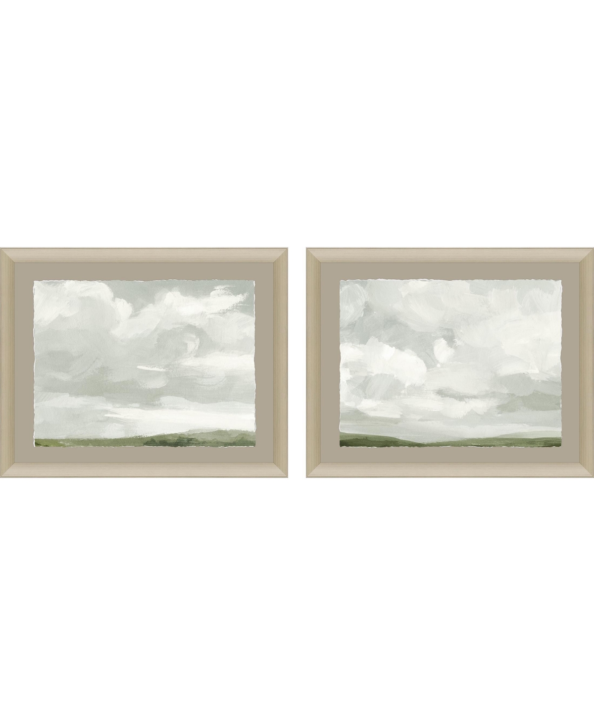 Paragon Picture Gallery Gray Stone Sky Ii Framed Art, Set Of 2