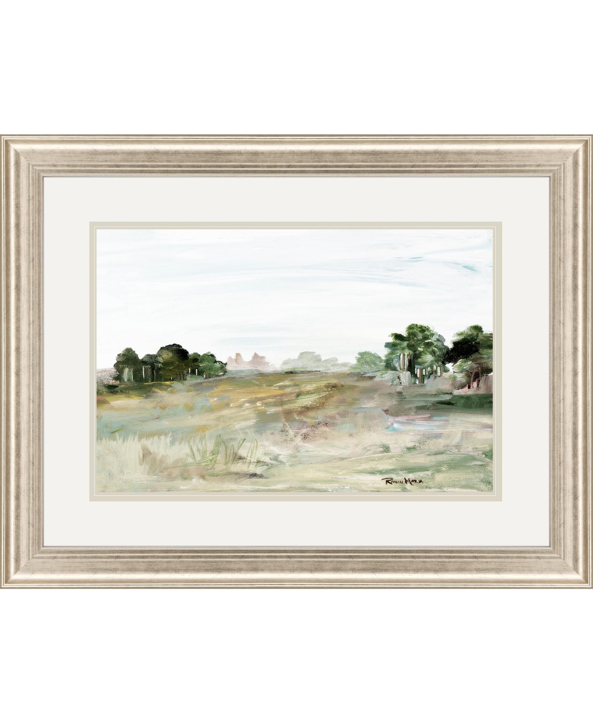 Paragon Picture Gallery Relaxing View Ii Framed Art In Green