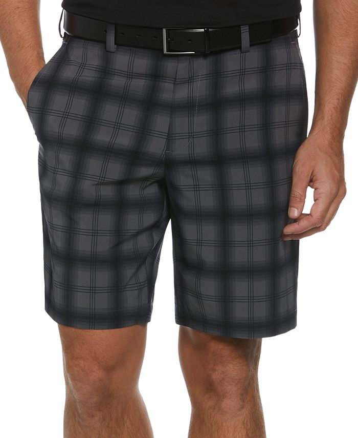 PGA TOUR Men's Energy Plaid Golf Shorts Macy's