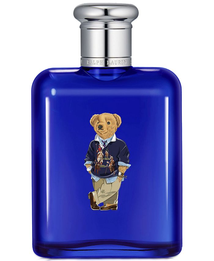 Ralph Lauren Men's Polo Blue Eau de Toilette Limited Bear Edition Spray,  4.2 oz. - Macy's
