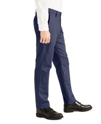 Men's Signature Slim Fit Iron Free Khaki Pants with Stain Defender