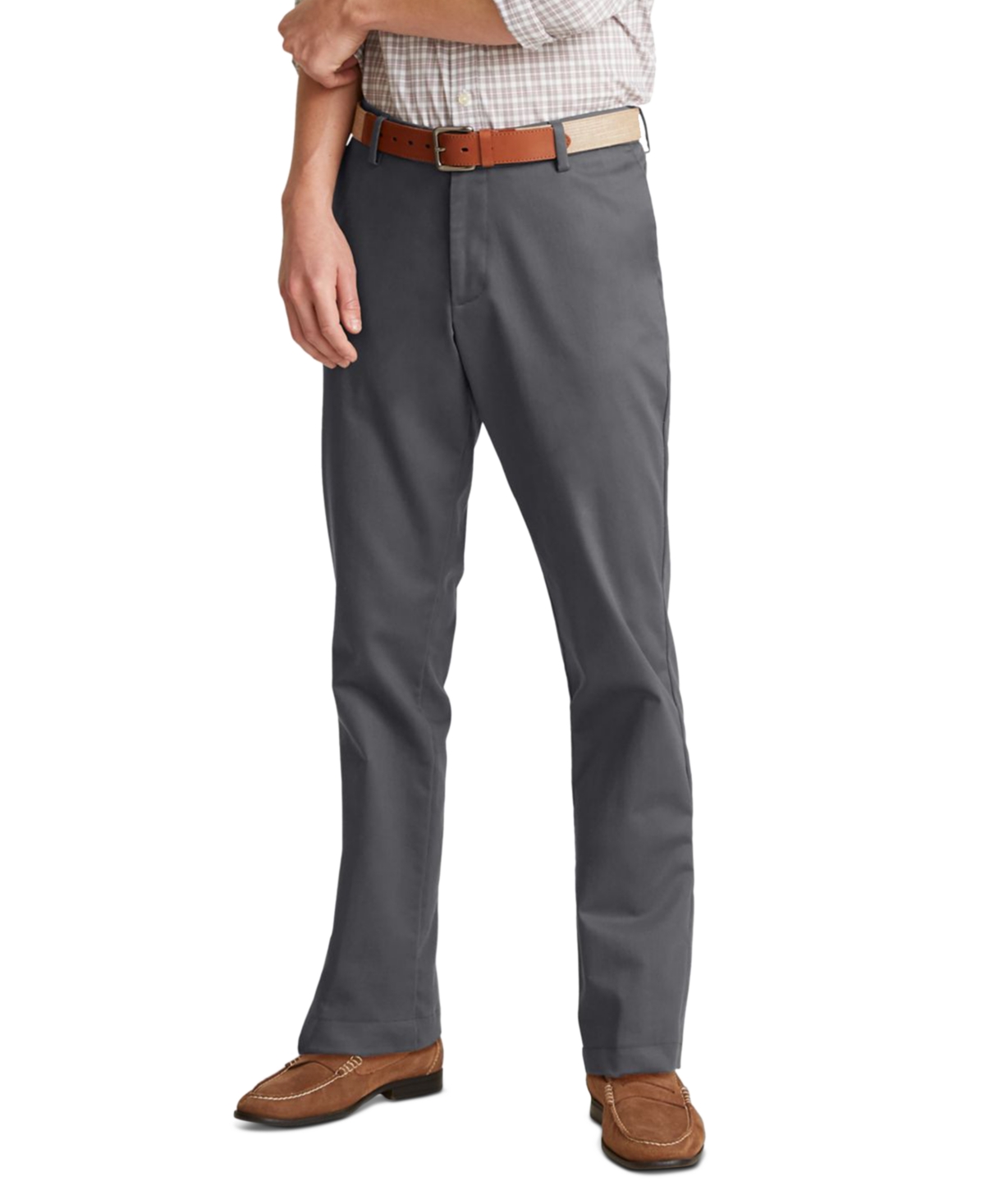 Shop Dockers Men's Signature Slim Fit Iron Free Khaki Pants With Stain Defender In Burma Grey