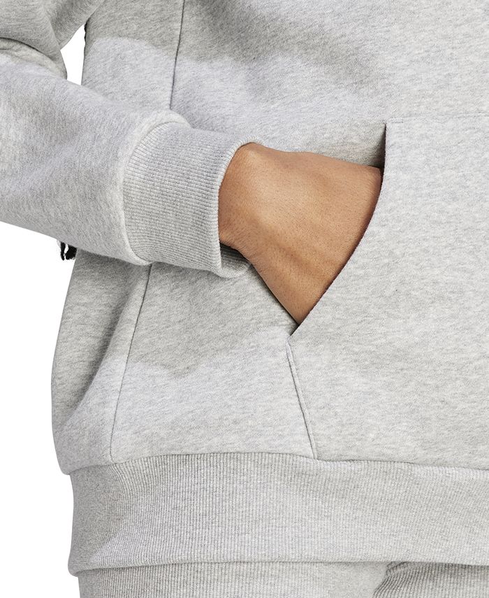 adidas Women's Oversized Fleece Logo Hoodie - Macy's
