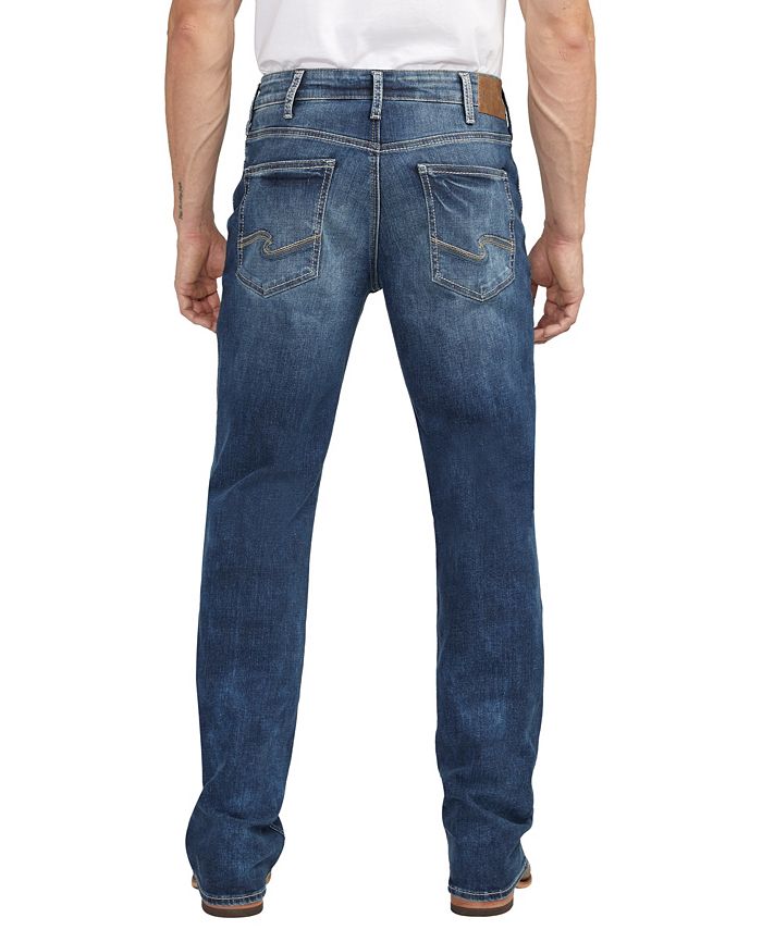 Silver Jeans Co. Men's Gordie Relaxed Fit Straight Leg Jeans - Macy's