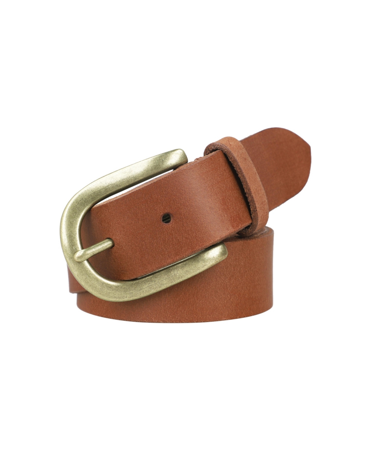 Women's 32mm Leather Belt - Tan