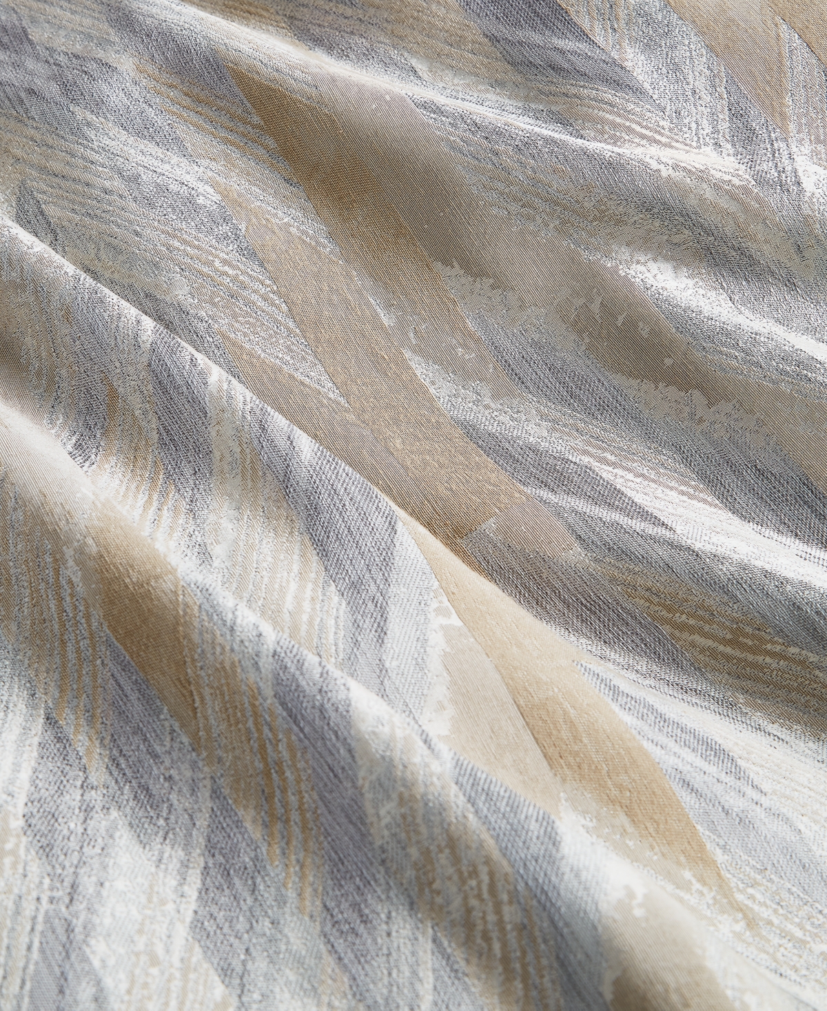 Hotel Collection Textured Chevron 3-pc. Comforter Set, Full/queen, Exclusively At Macy's In Gold