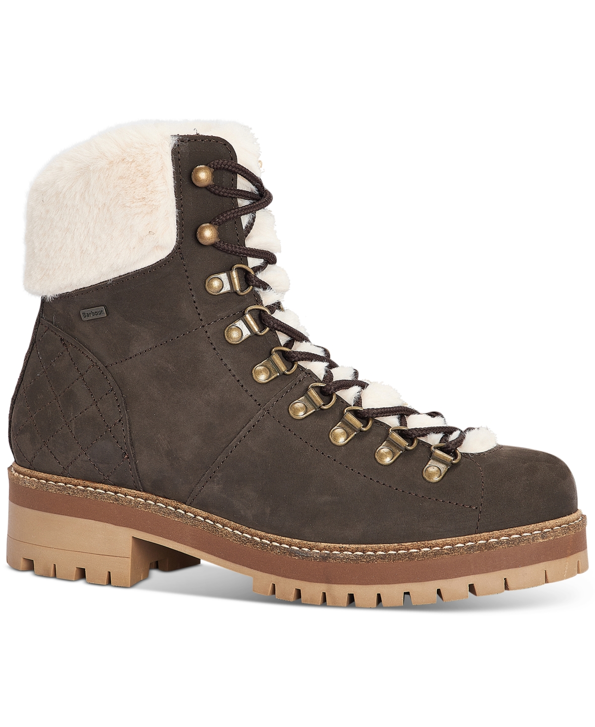 BARBOUR WOMEN'S HOLLY LACE-UP COLD-WEATHER BOOTIES