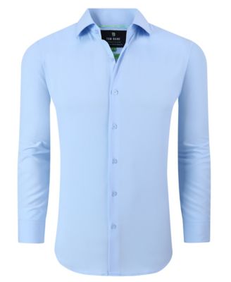 Men's Performance Stretch Solid Button Down Shirt