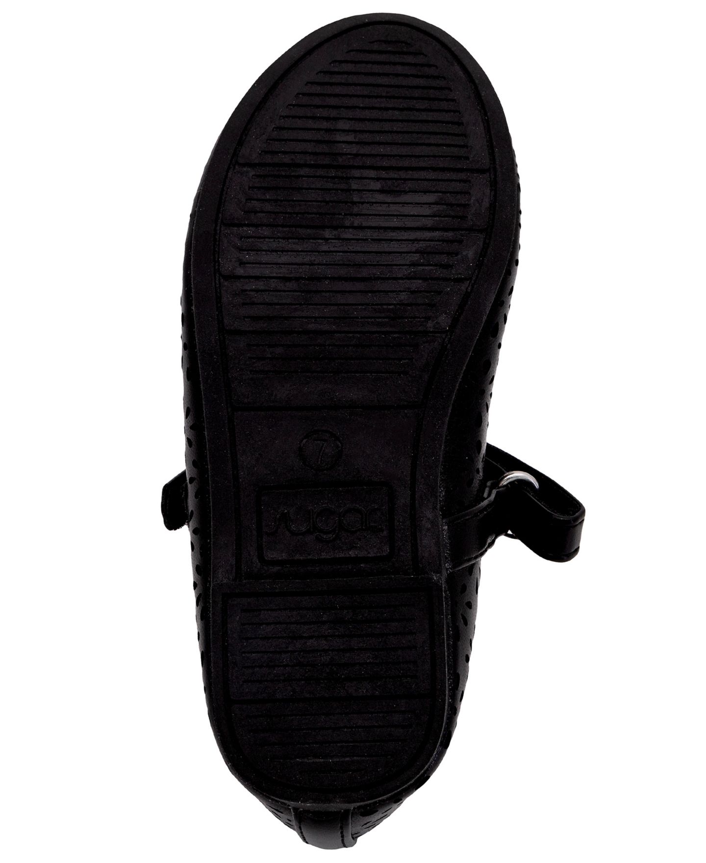 Балетки Sugar Lil Drea Mary Jane Loop Closure Ballet Flats для девочек-малышей, цвет: Чёрный — фото 5
