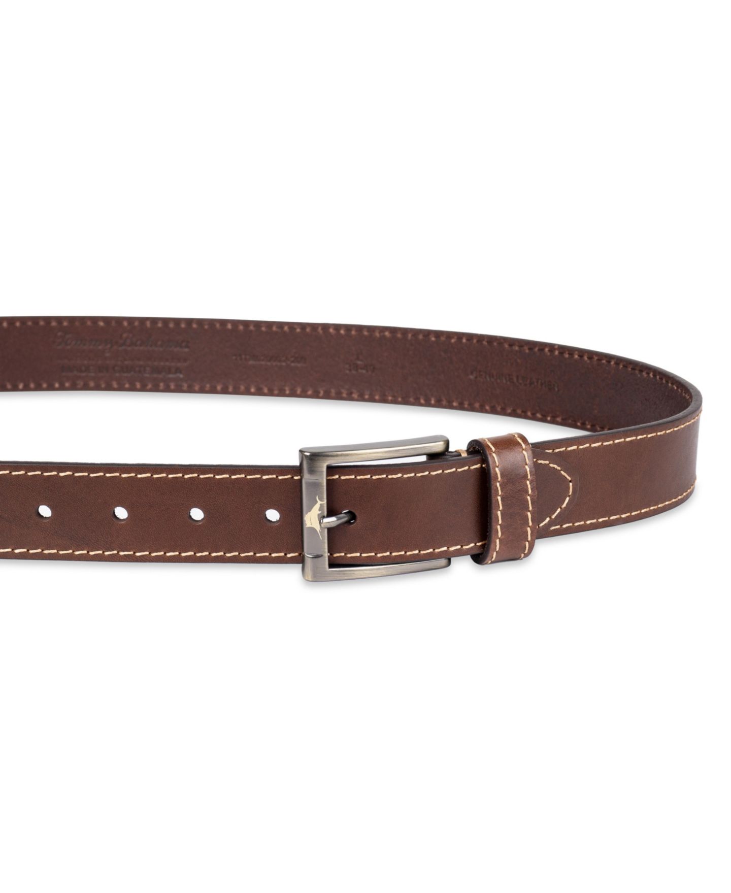 Мужской ремень Tommy Bahama Casual Contrast Stitch Cincato Strap Belt — фото 3