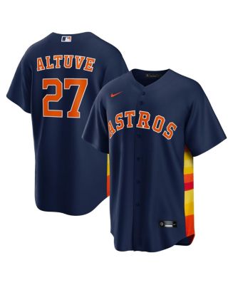 Brand New 2021 MLB Houston Astros Men Jersey Jose Altuve 27 Nike L