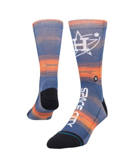 Носки Houston Astros Connect для мужчин, средней высоты — Stance