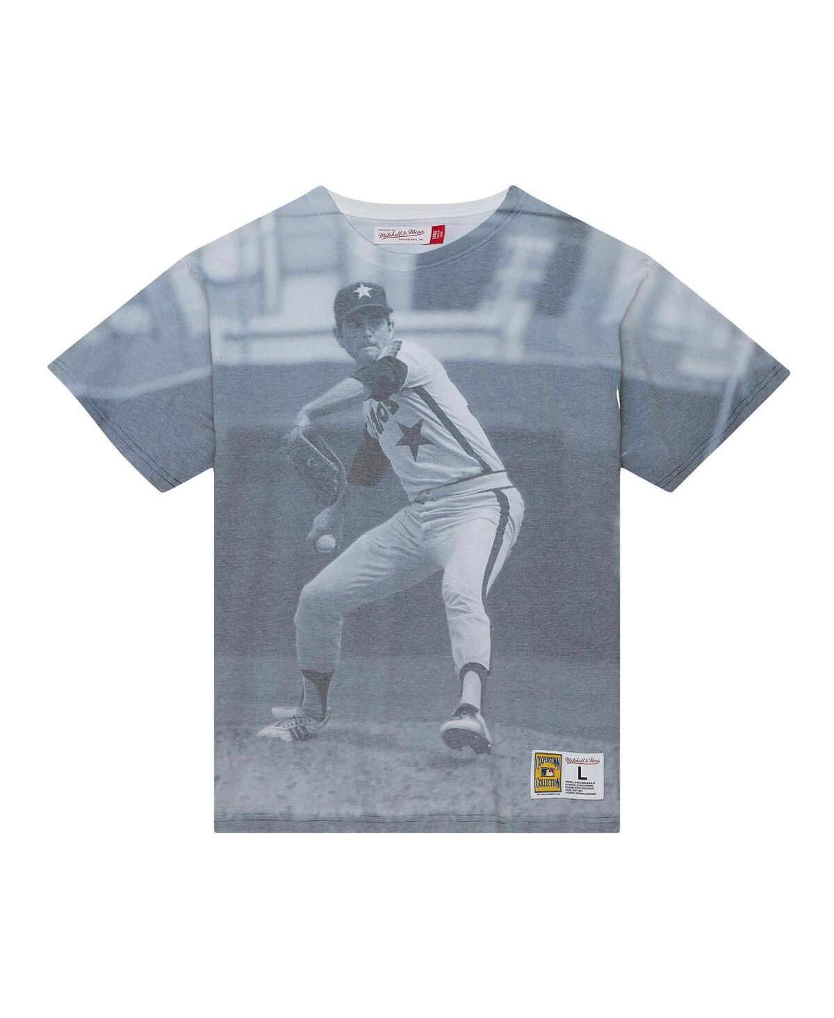 Mitchell & Ness Men's  Nolan Ryan Houston Astros Cooperstown Collection Highlight Sublimated Player G In White