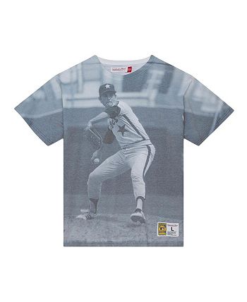 Mitchell & Ness Men's Nolan Ryan Houston Astros Cooperstown Collection  Highlight Sublimated Player Graphic T-shirt - Macy's
