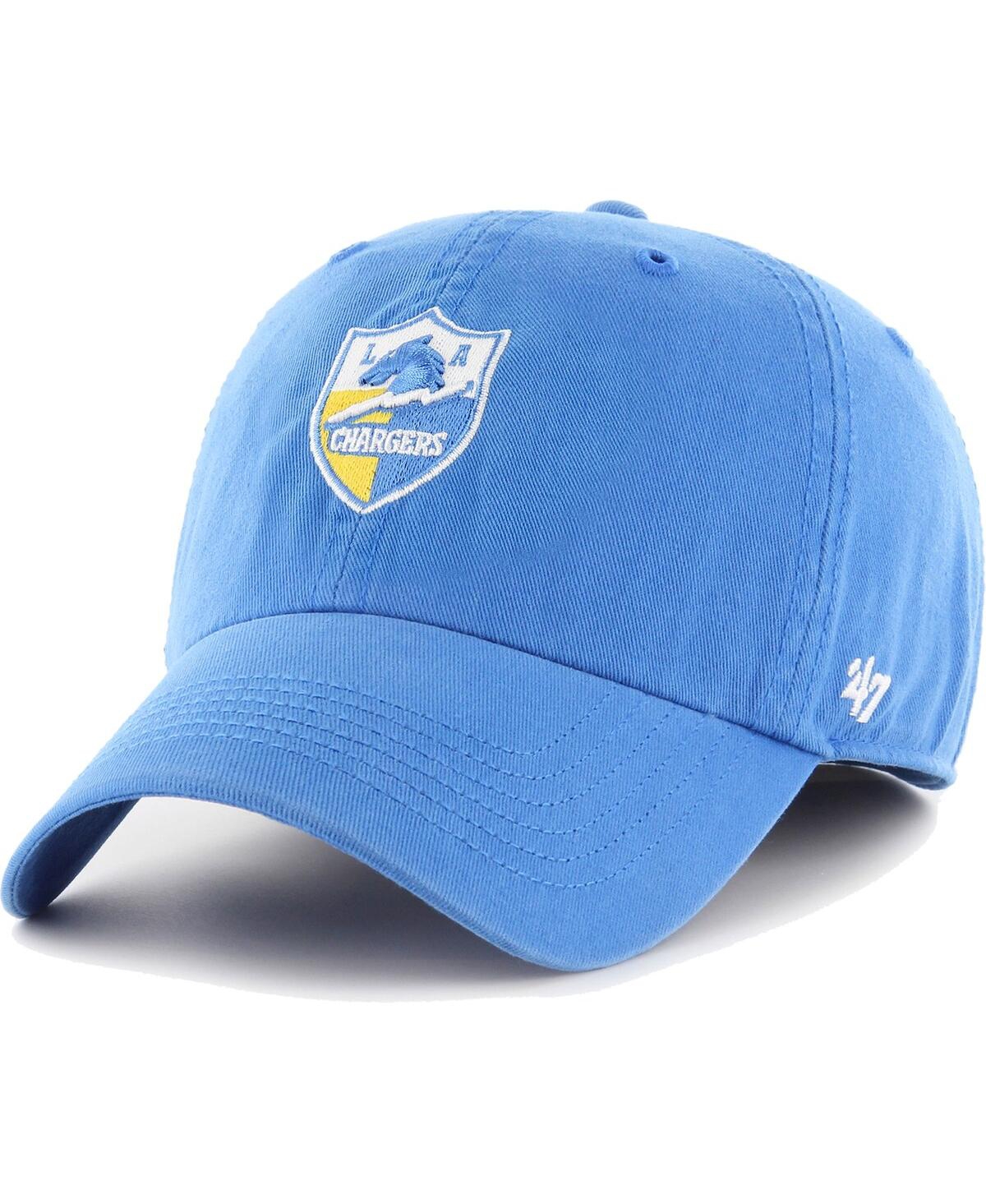 47 Brand Men's ' Powder Blue Los Angeles Chargers Gridiron Classics Franchise Legacy Fitted Hat