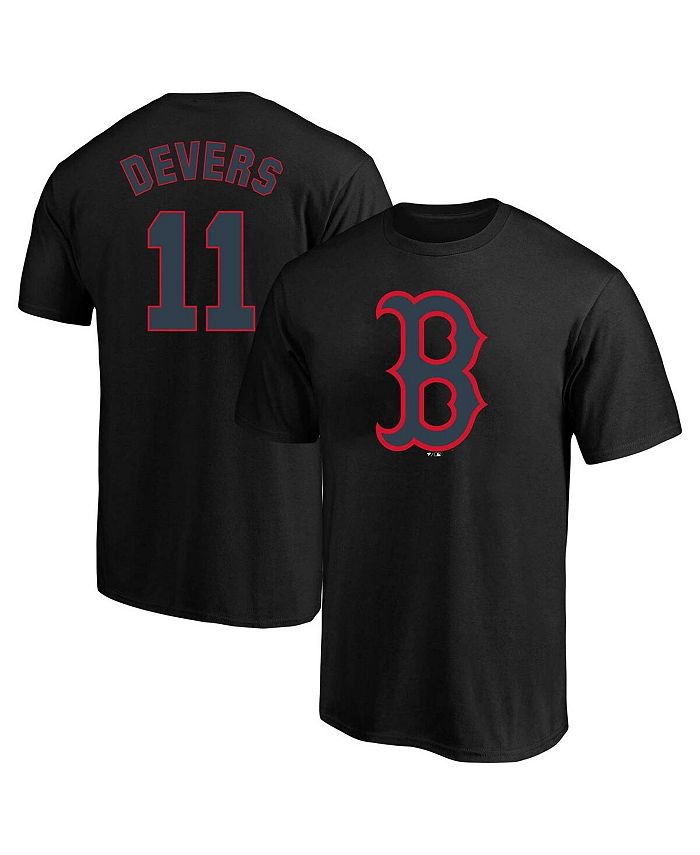 Profile Men's Rafael Devers Black Boston Red Sox Big and Tall Name