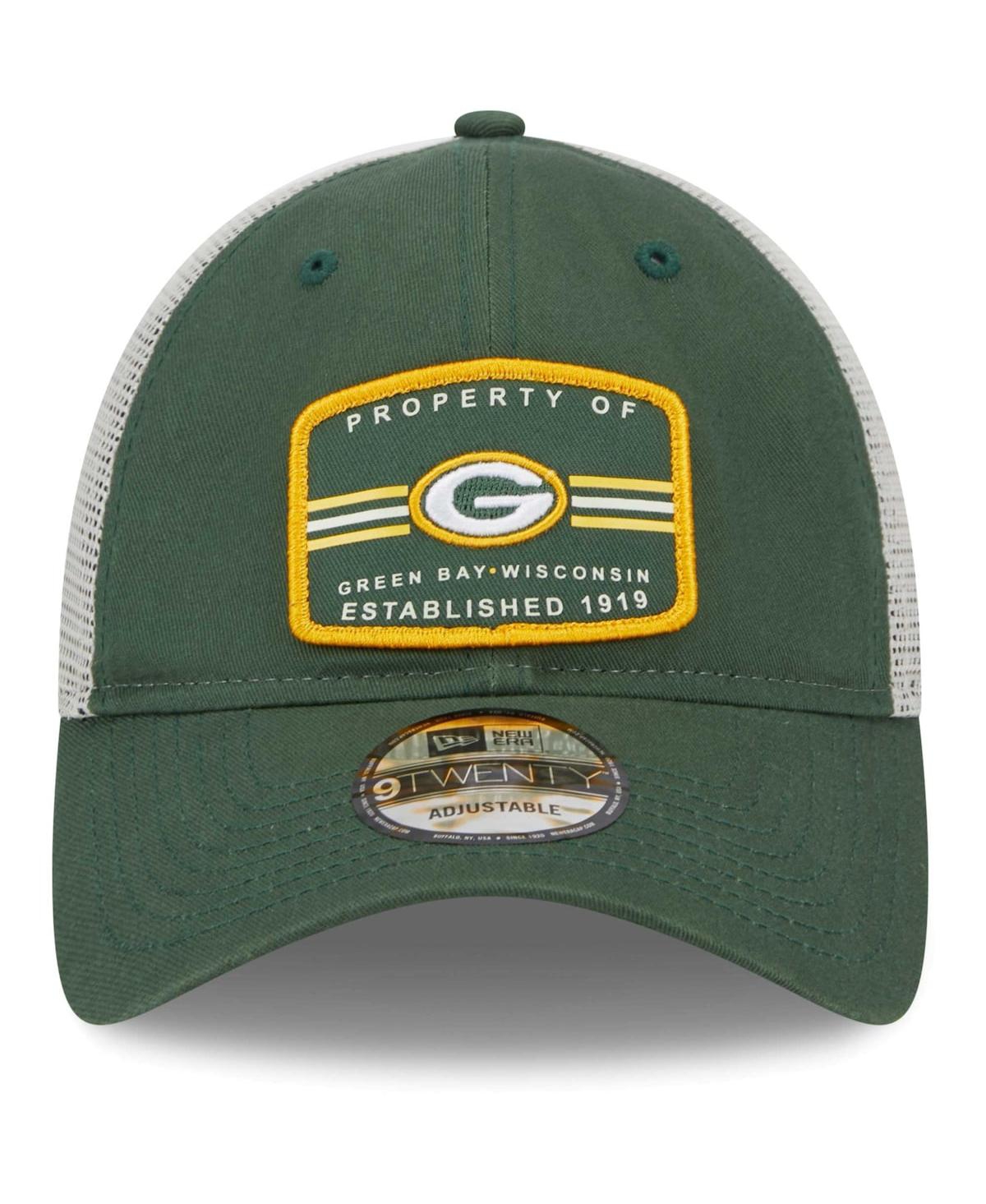 Men's New EraGreen Bay Packers Property Trucker 9TWENTY Adjustable Hat - Green