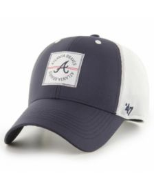 Atlanta Braves '47 Women's Confetti Clean Up Adjustable Hat - Navy