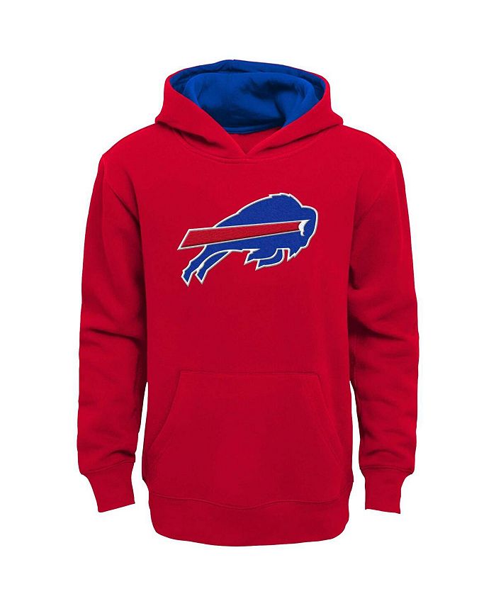 Outerstuff Big Boys Red Buffalo Bills Prime Pullover Hoodie - Macy's