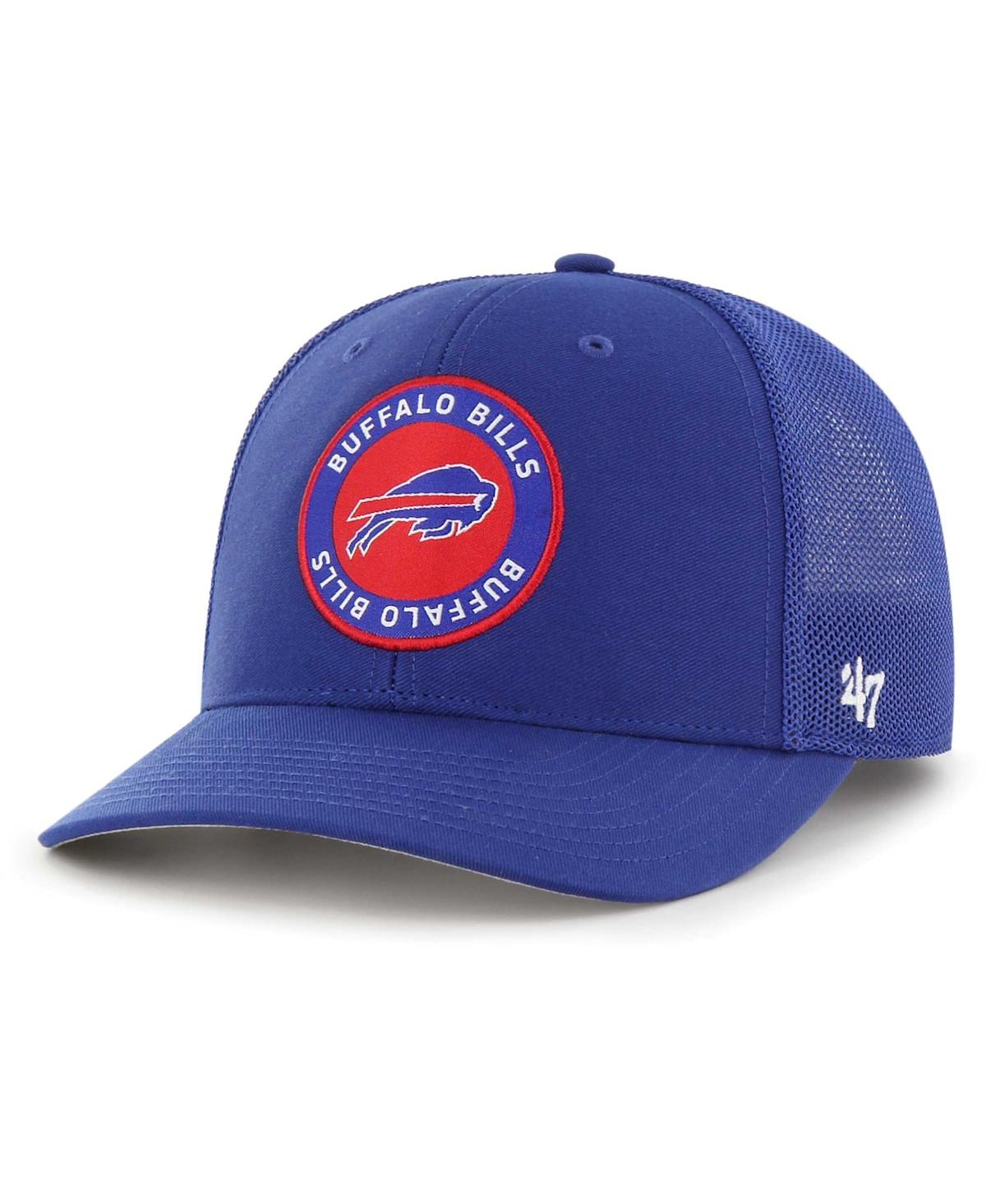 47 Brand Men's ' Royal Buffalo Bills Unveil Flex Hat