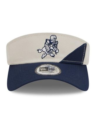 Men's Cream, Navy Dallas Cowboys 2023 Sideline Historic Adjustable Visor