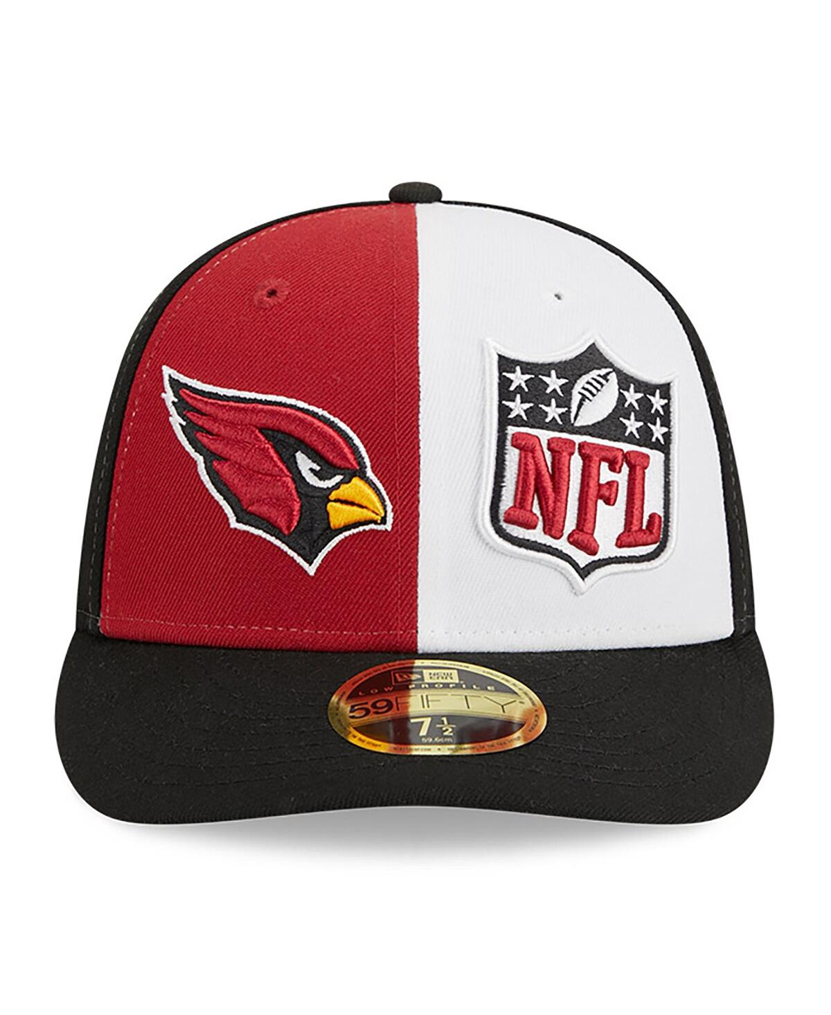 Men's New Era Black Arizona Cardinals 2023 Sideline Low Profile 59FIFTY Fitted Hat - Black