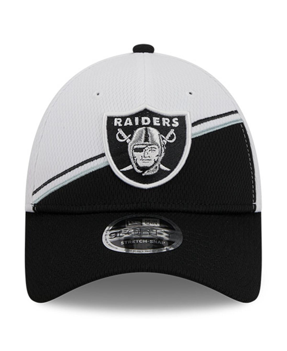 Men's New Era Black Las Vegas Raiders 2023 Sideline 9FORTY Adjustable Hat - Black