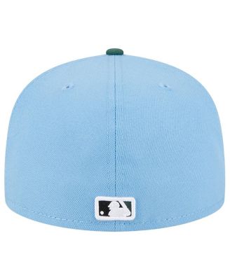 Men's Sky Blue, Cilantro New York Yankees 2000 Subway Series 59FIFTY Fitted Hat