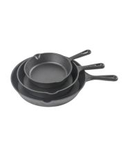 SENSARTE Nonstick Frying Pan Set 9.5+11+12.5 Inch, Classic Granite