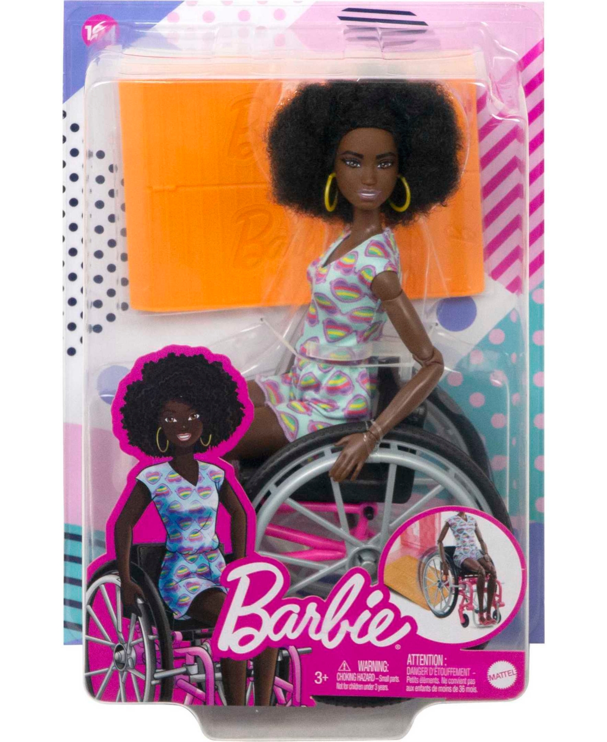 Shop Barbie Fashionistas Doll With Wheelchair And Ramp In Multi-color