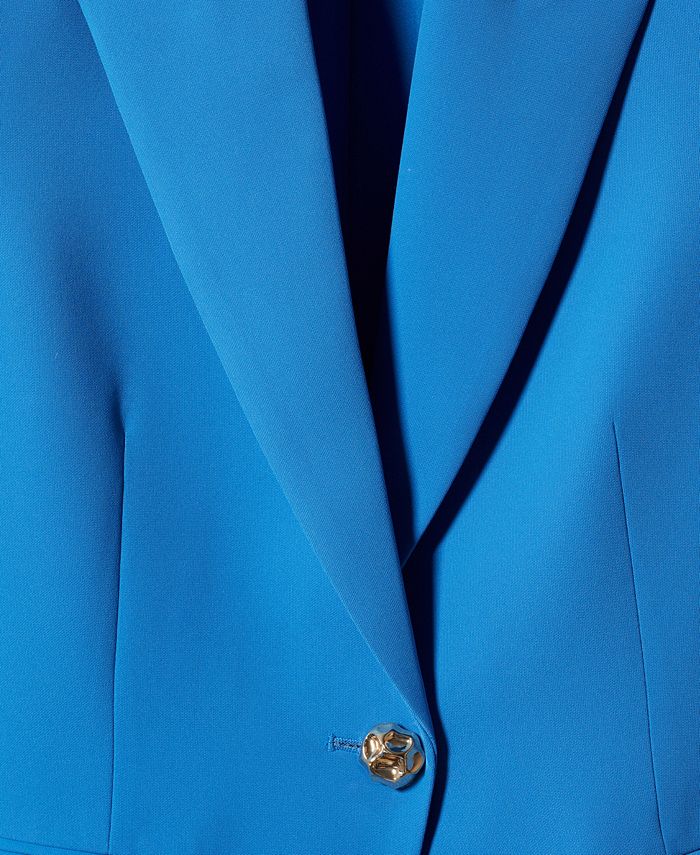 MANGO Women's Jeweled Button Blazer Macy's
